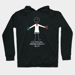 Funny Mens Clinical Research Guy Hoodie